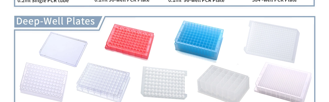 Wholesale Lab Consumable Disposable 0.2ml 96 Round Well PCR Plate Laboratory Tools